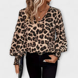 Joana - Trendy blúzka s leopardím motívom