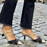 Florette - Elegantné slingback obuv