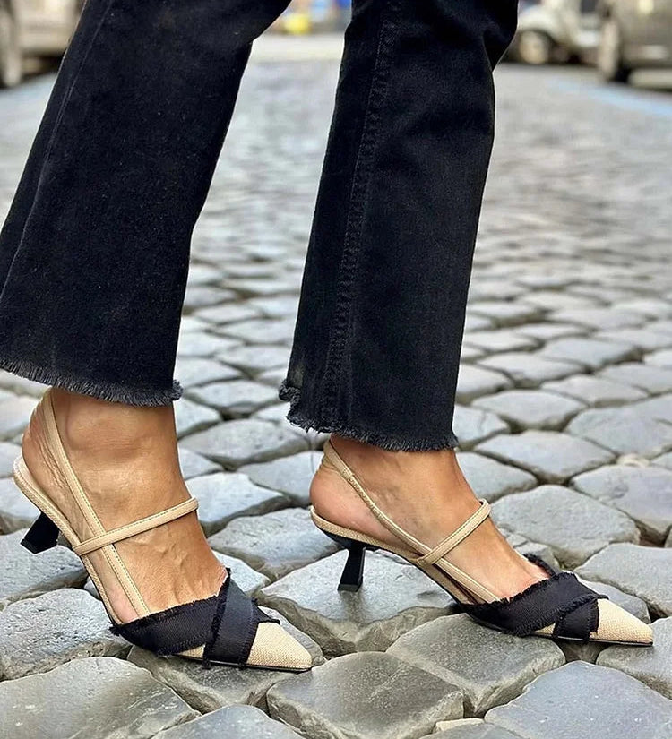 Florette - Elegantné slingback obuv