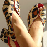 Louison - Sandále s leopardím motívom