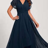Helena - Elegantné Midi Šaty