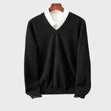 Pánsky V-Neck Pulóver