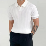 Cristiano - Elegantné Pólové Tričko s Kanelovaním" can be rewritten as:

"Cristiano - Štýlové Pólové Tričko s Kanelovaním