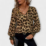 Joana - Trendy blúzka s leopardím motívom