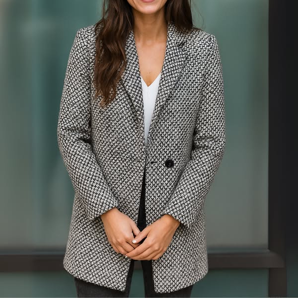 Magda - Elegantný zimný kabát