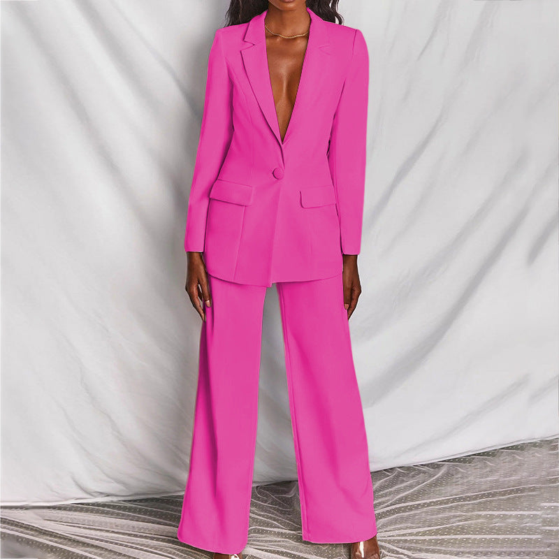 Lara - Elegantný Blazer a Nohavice Set