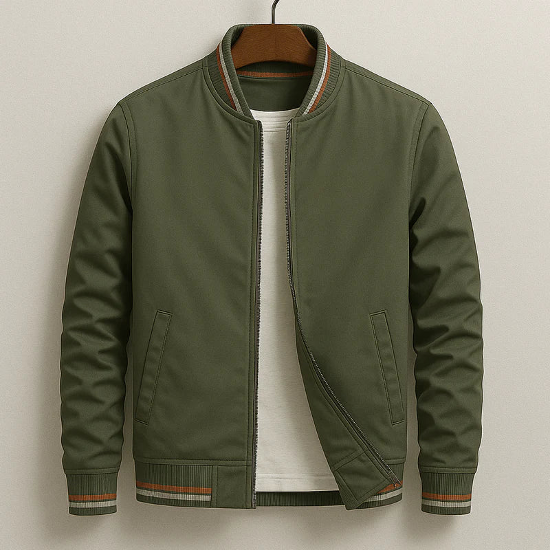 Mário - Pruhovaná bomber jacket