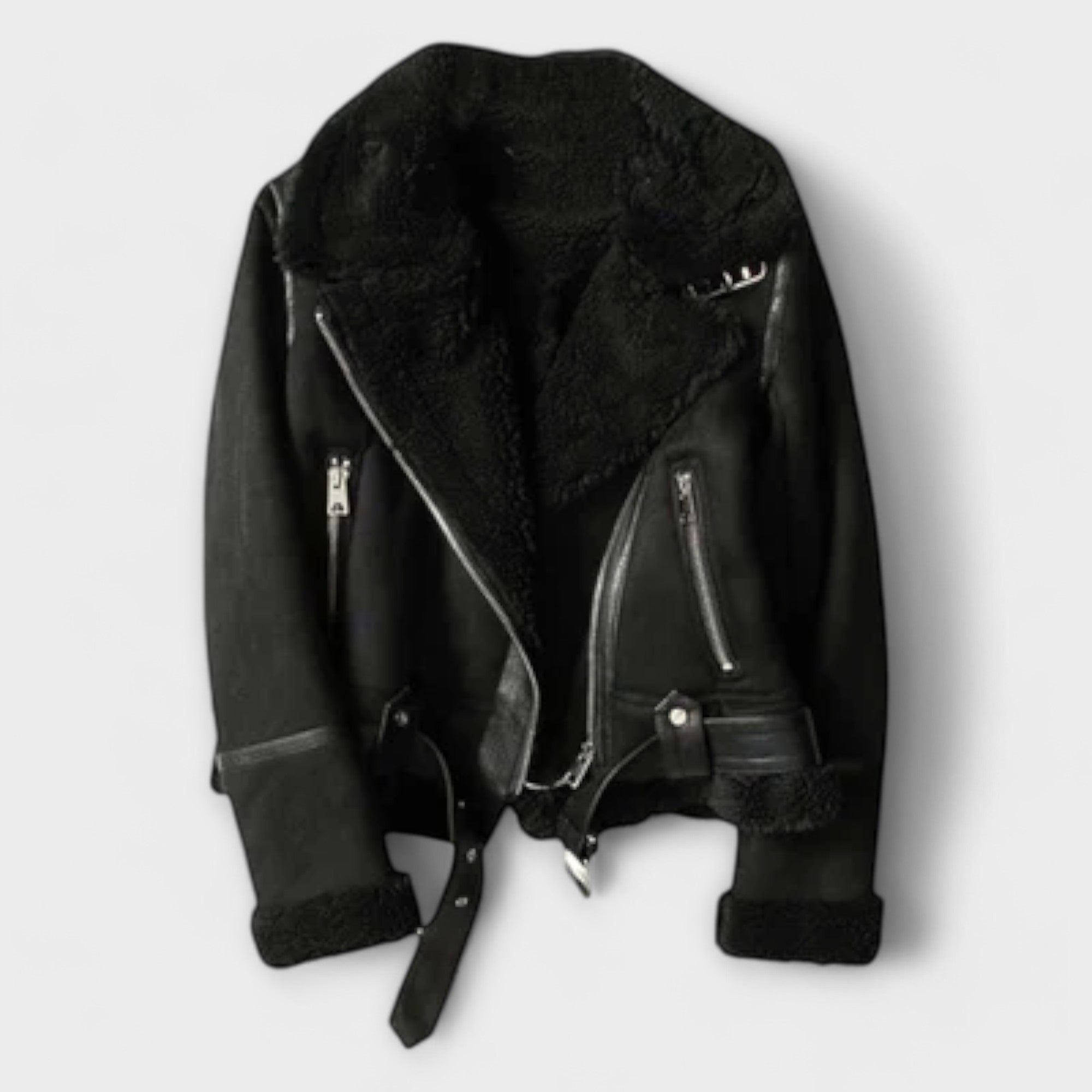 Catarina - Leather Flight Jacket