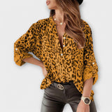 Iara - Moderná blúzka s leopardím motívom