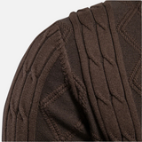 Francisco - Argyle Print Soft Cardigan