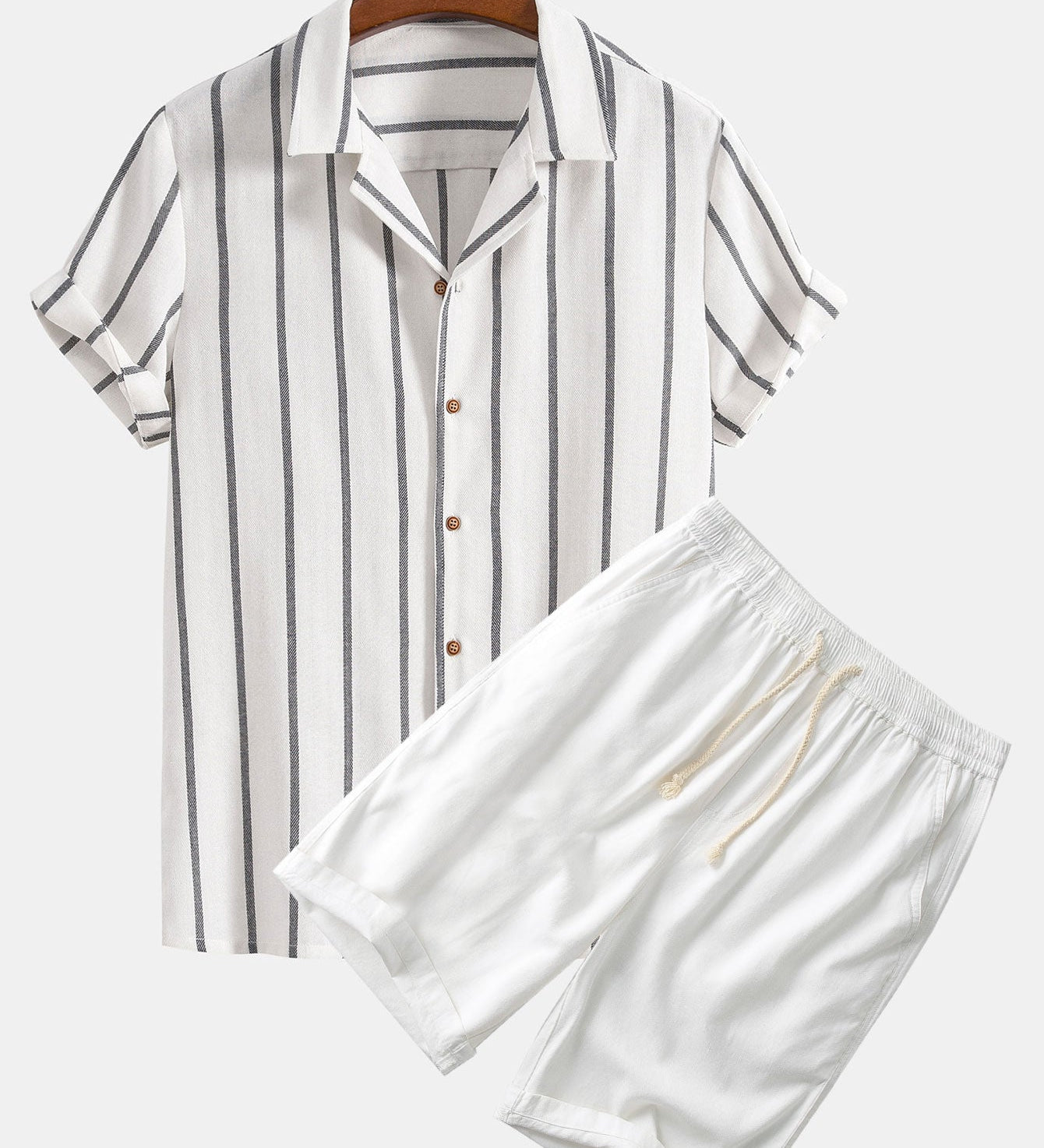 Relaxed Polyester Blend Outfit