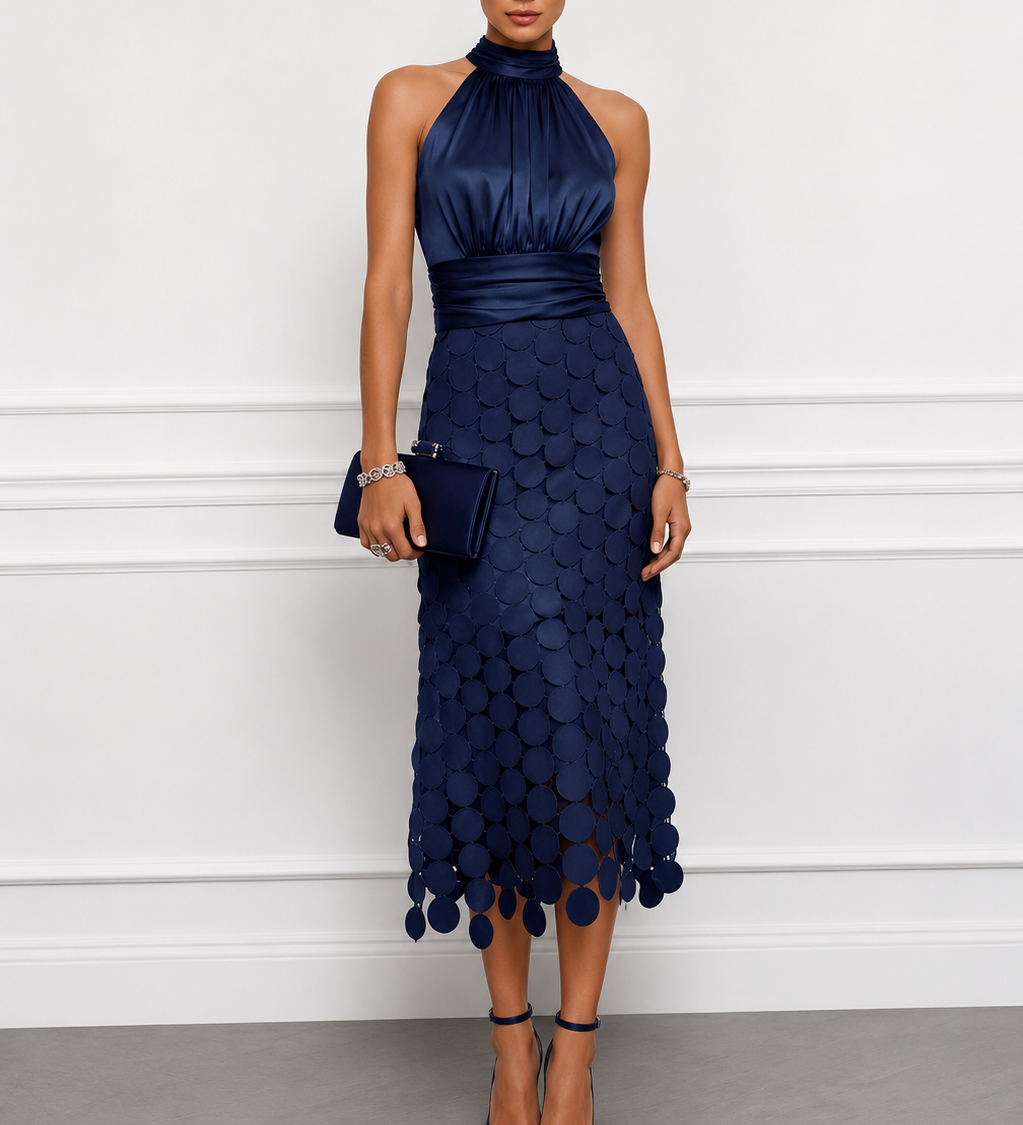 Sofia – Elegantné Midi Šaty