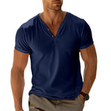 Henley Košeľa - Slim Fit pro Aktivní Pohyb