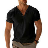 Henley Košeľa - Slim Fit pro Aktivní Pohyb