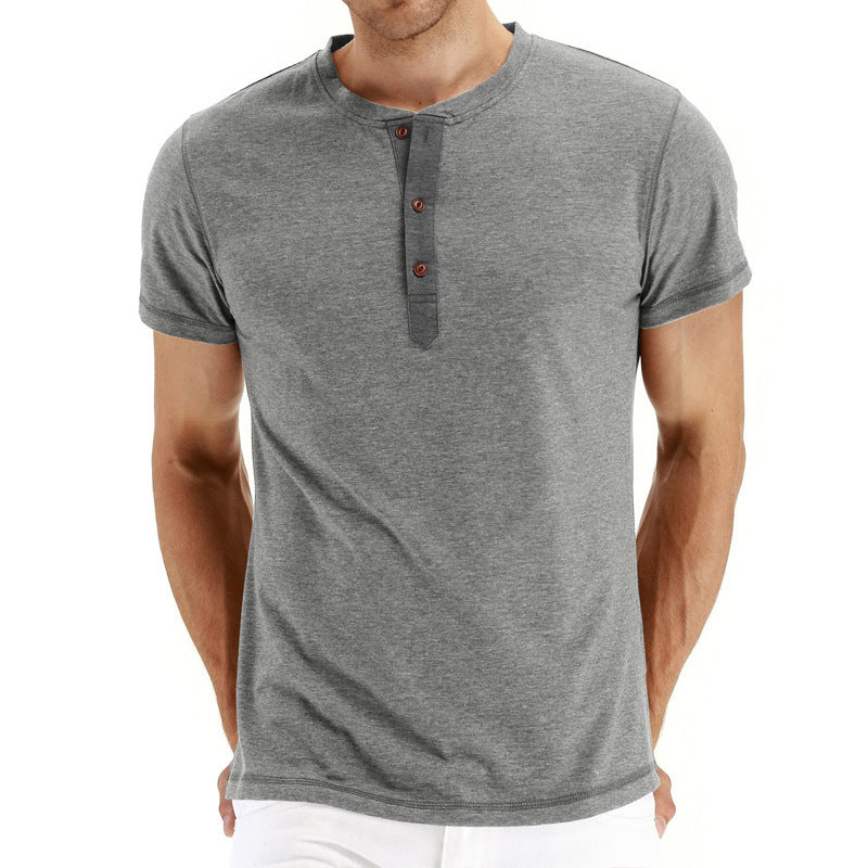 Henley T-Shirt - Mäkka Fabric Collar