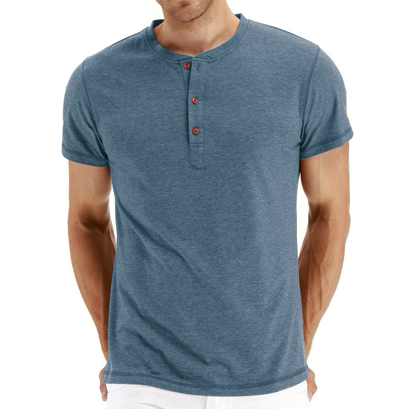 Henley T-Shirt - Mäkka Fabric Collar