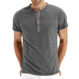 Henley T-Shirt - Mäkka Fabric Collar