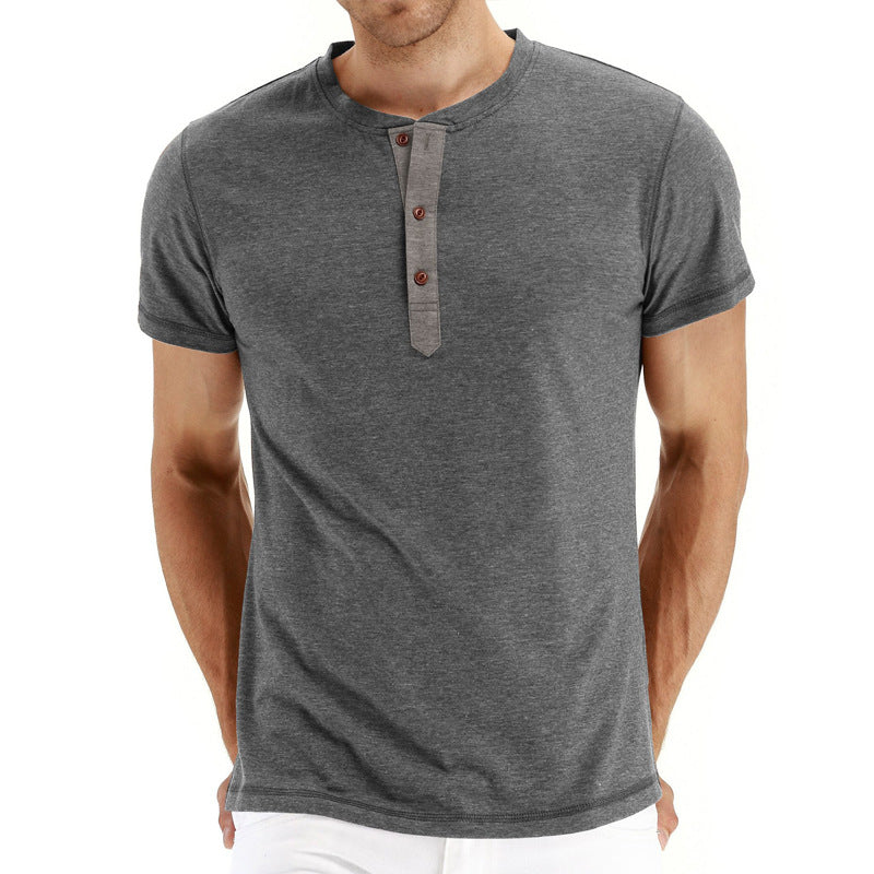 Henley T-Shirt - Mäkka Fabric Collar