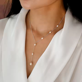 Aurora – Y-Shape Pearl Necklace