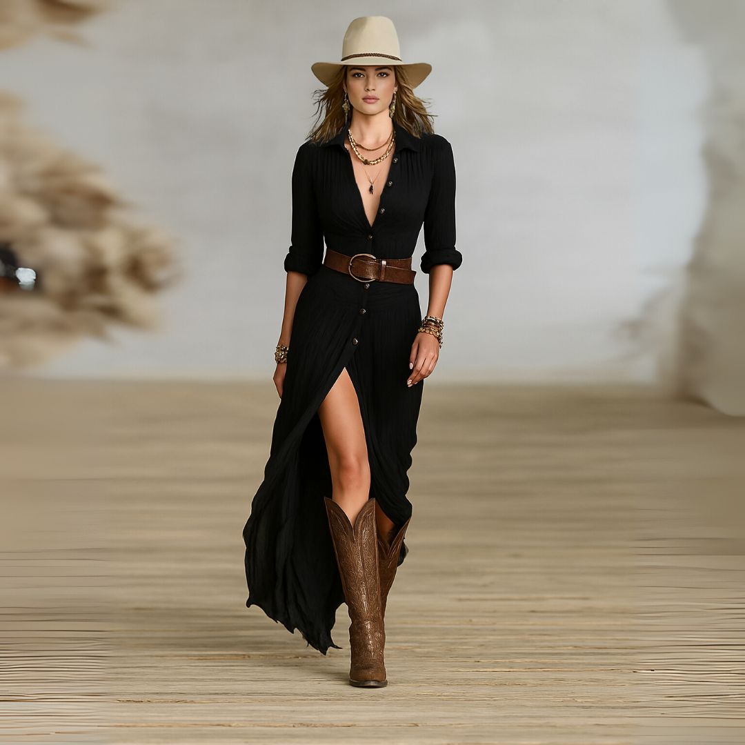 Sara - Elegantné Maxi Šaty