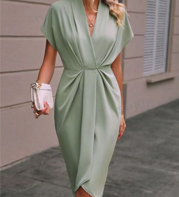Caia - Midi Envelope Dress