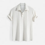 Jacquard Knit Polo Shirt - Gola Style