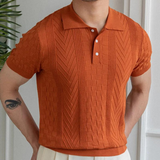Polo - Texturovaná Jacquardová Zmes