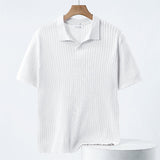 Polo T-Shirt - Stretch Knit Fabric