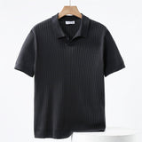 Polo T-Shirt - Stretch Knit Fabric