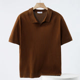 Polo T-Shirt - Stretch Knit Fabric