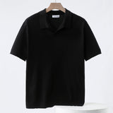 Polo T-Shirt - Stretch Knit Fabric