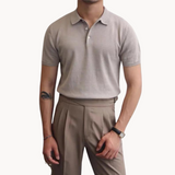 Polo - Gola Intemporal Movimento" can be rewritten as "Timeless Movement Polo with Classic Collar.