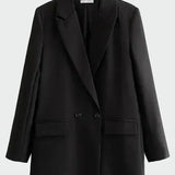 Moderný oversized kabát