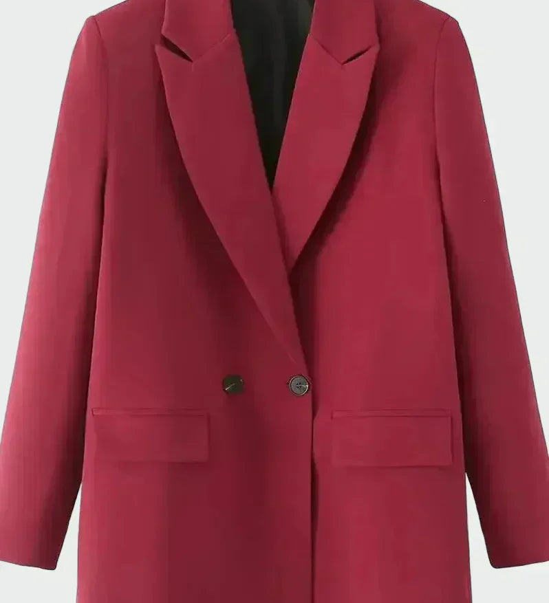 Moderný oversized kabát