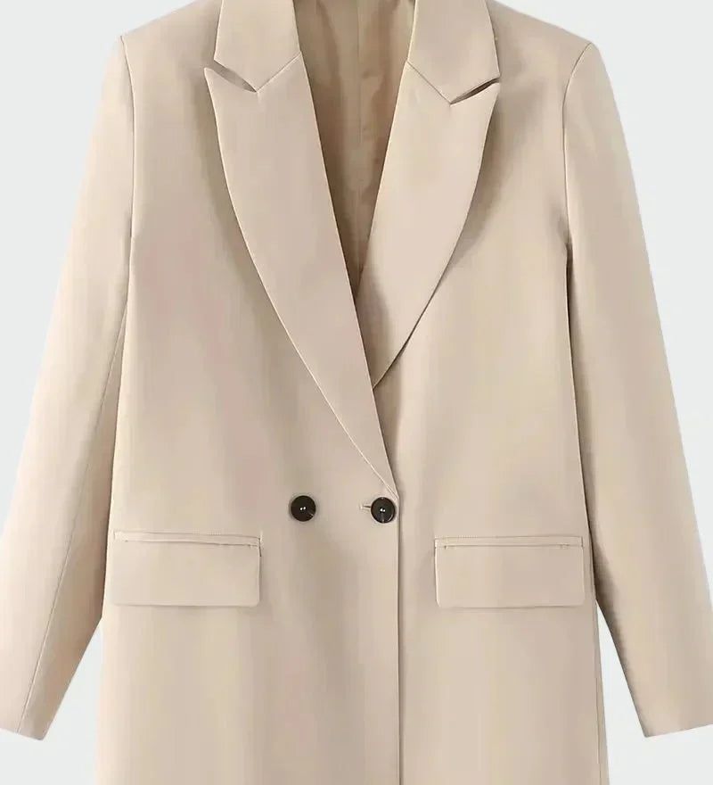 Moderný oversized kabát
