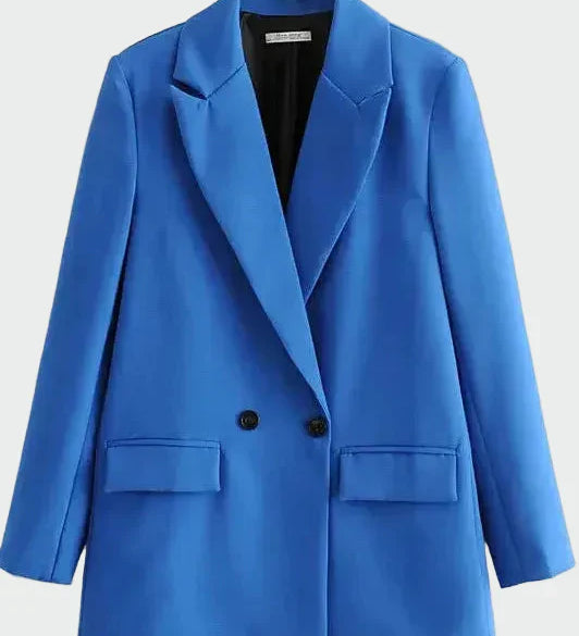 Moderný oversized kabát