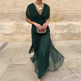Luana - Elegantné šaty s V-výstrihom