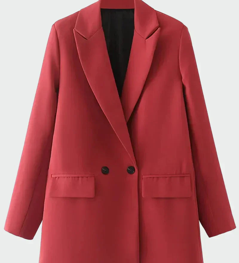 Moderný oversized kabát