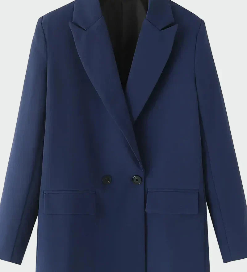 Moderný oversized kabát