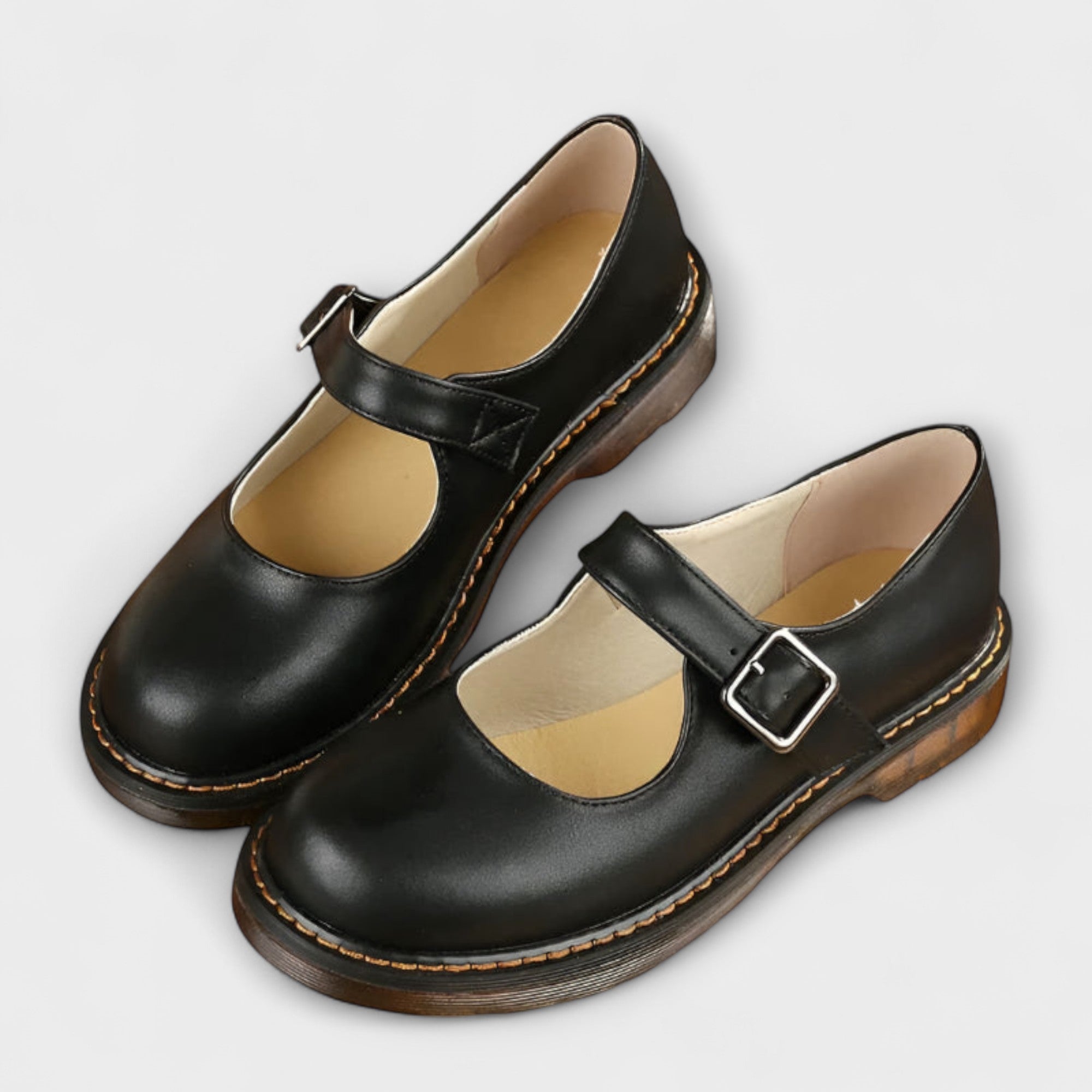 Classic Retro Mary Jane Shoes