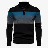 Sebastião - Retro Pruhovaný Sveter" can be rewritten as "Sebastião - Vintage Striped Sweater.
