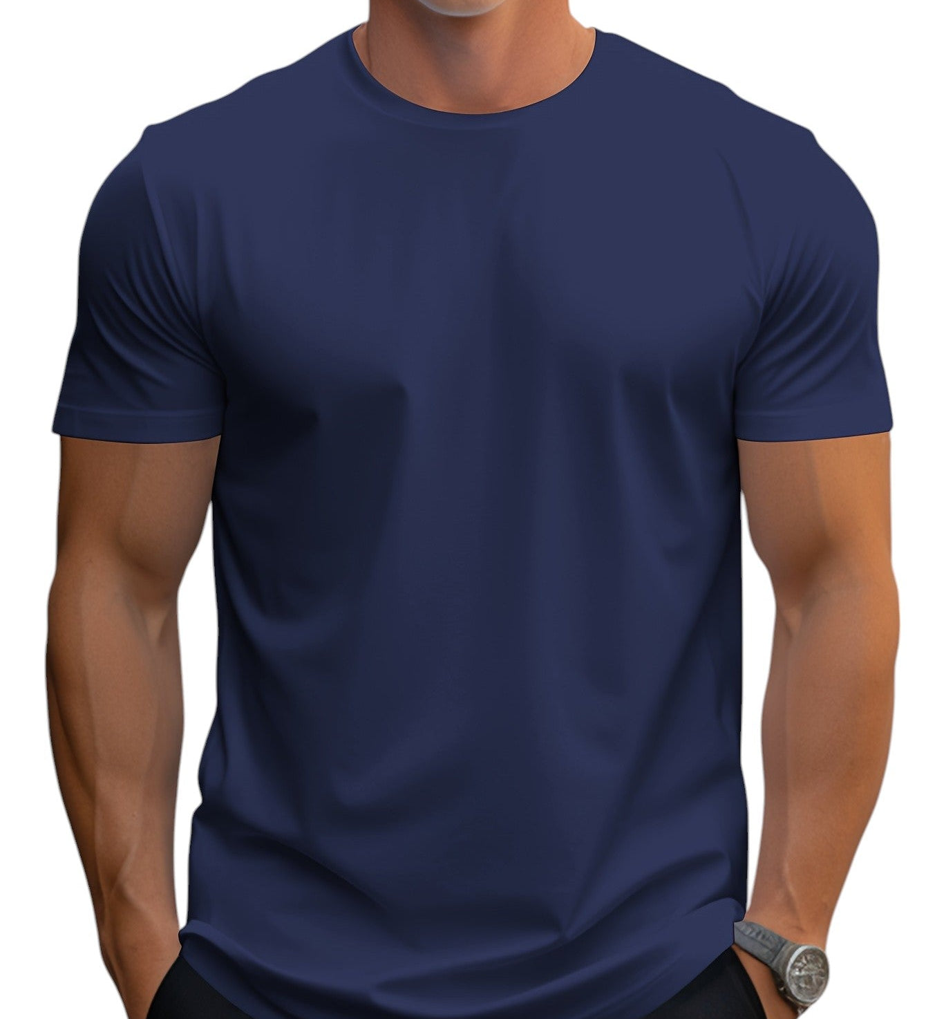 Tričko - Regular Fit s jemným výstřihem
