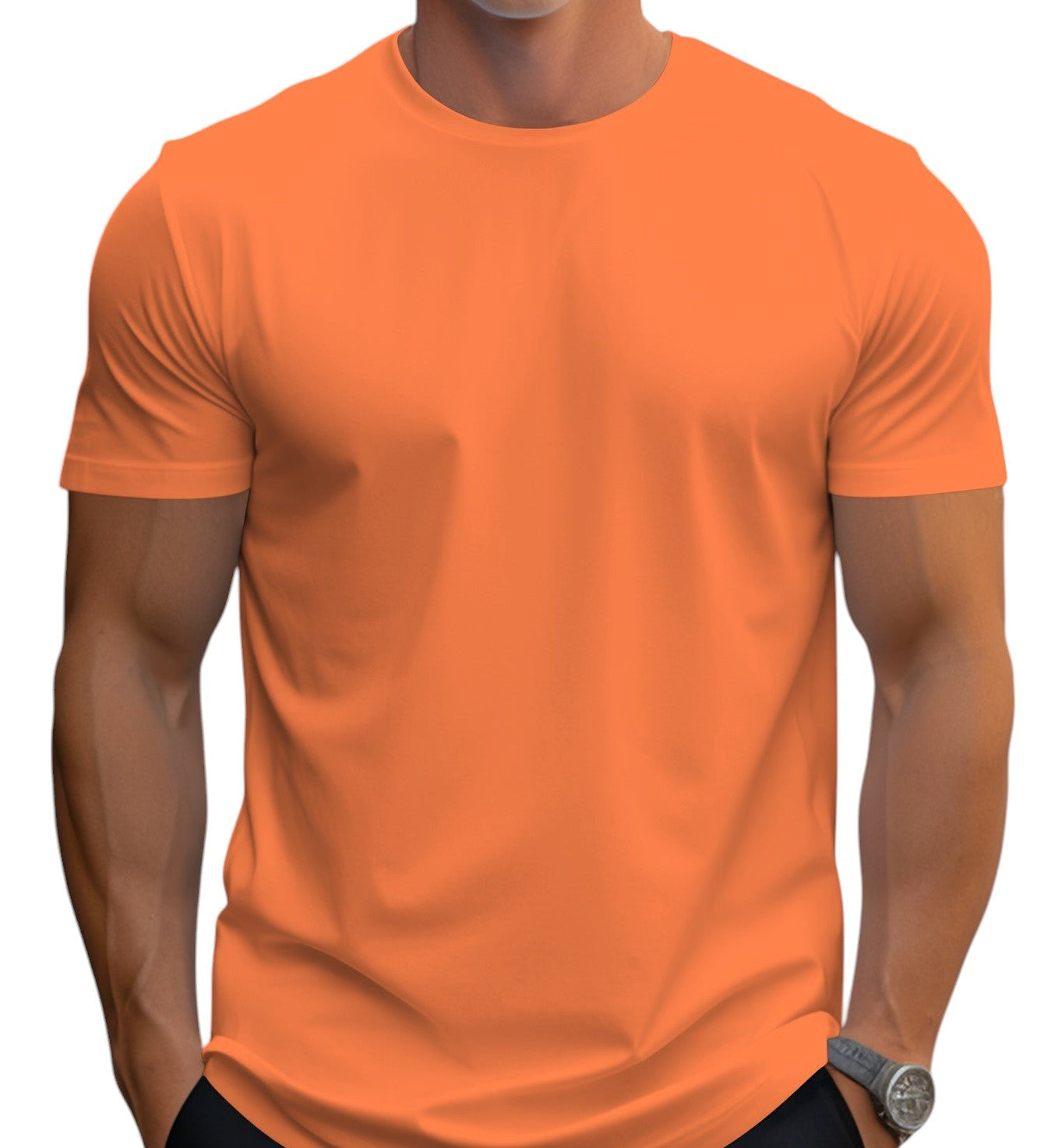 Tričko - Regular Fit s jemným výstřihem