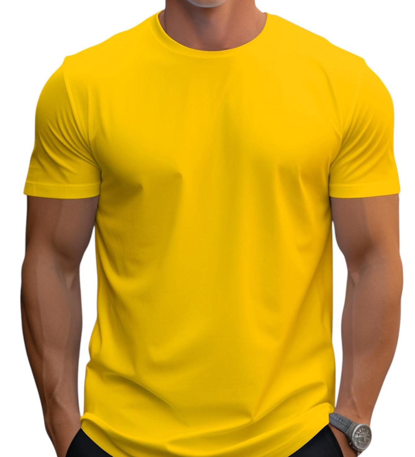 Tričko - Regular Fit s jemným výstřihem