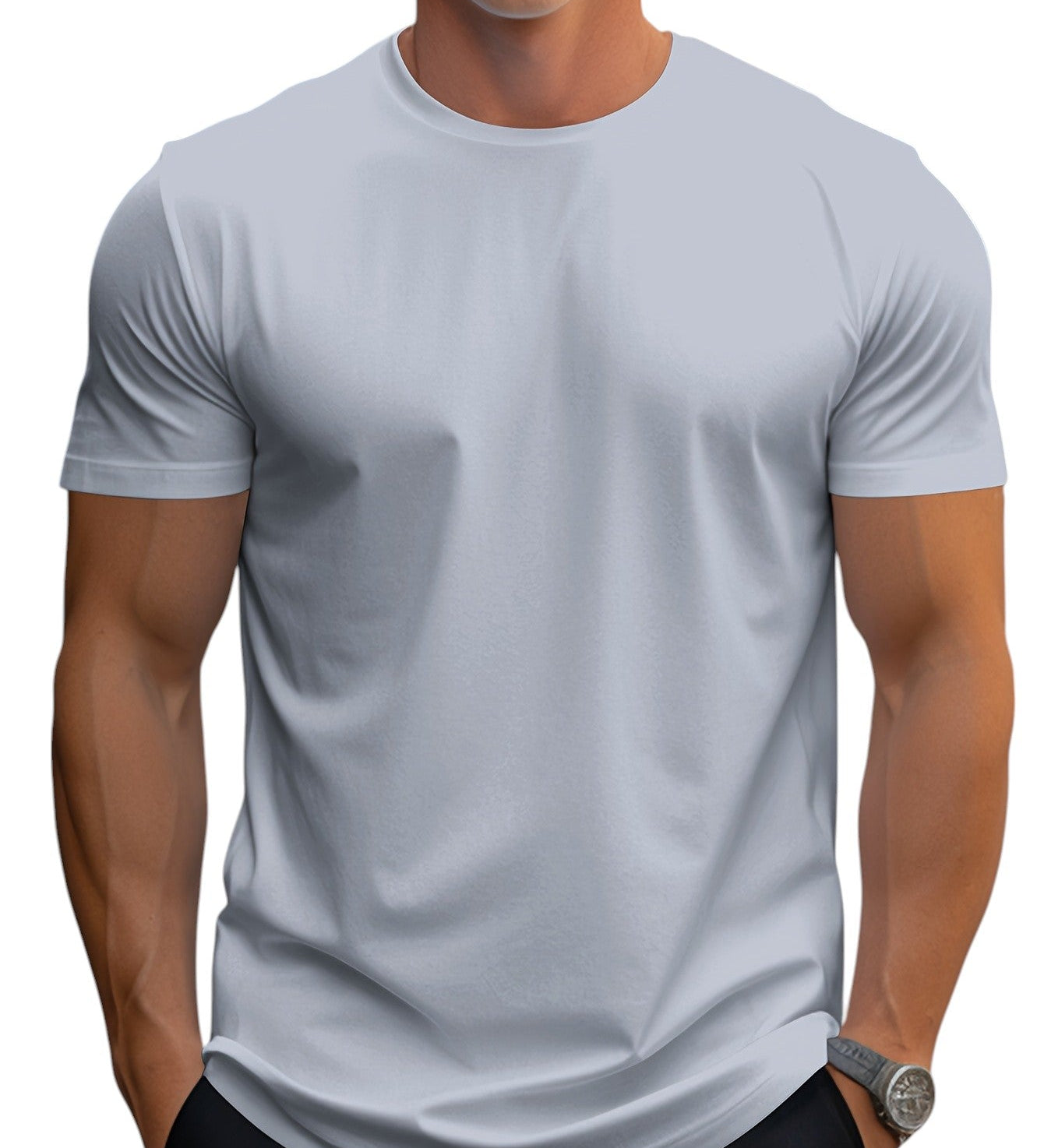 Tričko - Regular Fit s jemným výstřihem