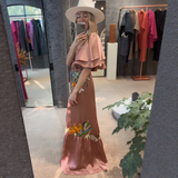 Zoe – Maxi Bohemian Embroidered Dress