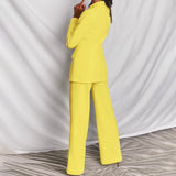Lara - Elegantný Blazer a Nohavice Set