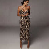Leopard Print - Sleek & Sexy Fitted Dress