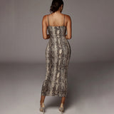 Leopard Print - Sleek & Sexy Fitted Dress
