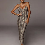 Leopard Print - Sleek & Sexy Fitted Dress